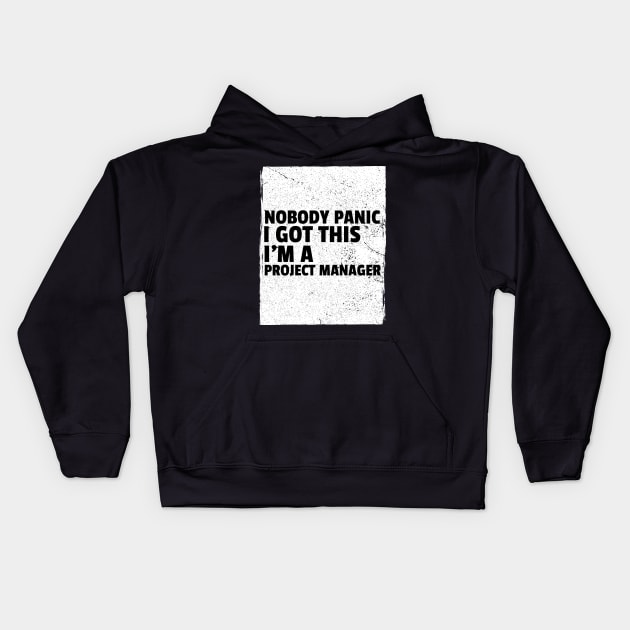 Awesome Project Manager Kids Hoodie by ForEngineer